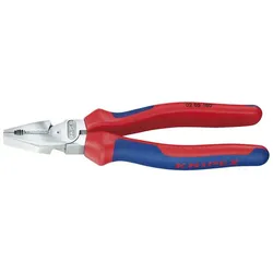 Knipex Kraft Kombizange DIN5746 Zange mit 2K-Griff Länge 180 mm Werkzeugstahl