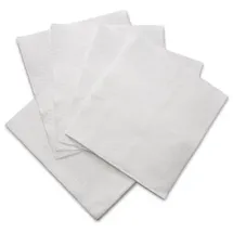 pack4food24 Servietten, weiß, 33x33cm, 2-lagig, 1/4-Falz, 1000 Stück, tissue, Papierservietten, Lunchservietten