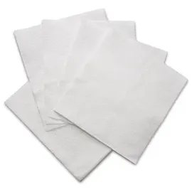 pack4food24 Servietten, weiß, 33x33cm, 2-lagig, 1/4-Falz, 1000 Stück, tissue, Papierservietten, Lunchservietten