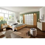 Wiemann Schlafzimmer-Set Capri 4tlg. Holzoptik Braun Eiche