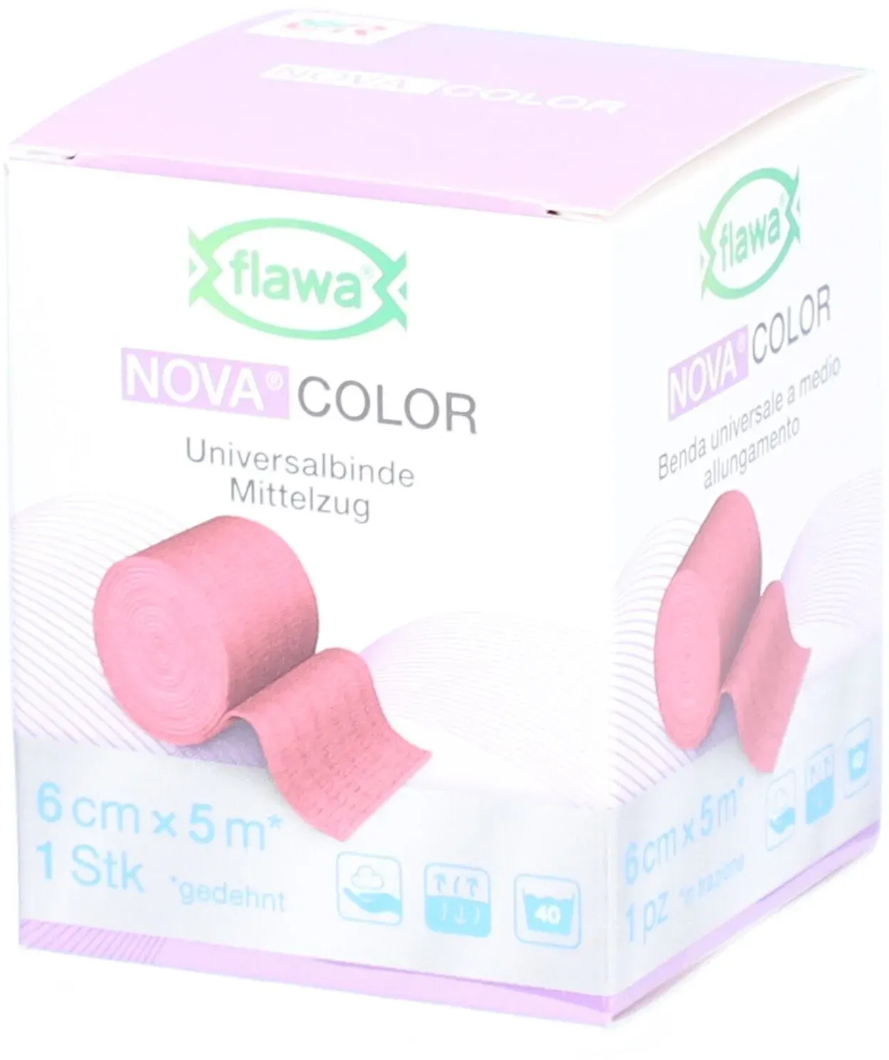 Flawa Nova Farbe Rouge 6cmx5m