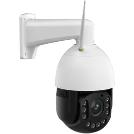 Foscam SD4H 4 MP Dualband WLAN PTZ Dome Überwachungskamera Weiß