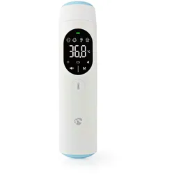 Nedis SmartLife Infrarotthermometer - LED-Anzeige - Ohr / Stirn - Weiss