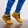 Affenzahn Knit Happy Sneaker gelb, 21 EU