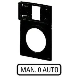 Eaton 072307 Träger, + Schild, MAN. 0 AUTO Q25TS-397