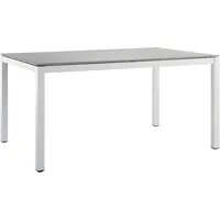 Solpuri Classic Dining Tisch Aluminium White 140x80 cm 436