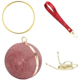 Julie Julsen Metall mit Zirkonia rot | Gr.: onesize