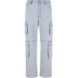 2y studios 2Y Aidan Cargo Baggy Hosen Blau 34