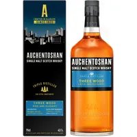 Auchentoshan Three Wood Single Malt Scotch 43% vol 0,7 l Geschenkbox
