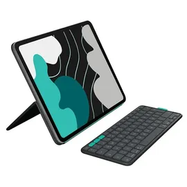 Logitech Flip Folio für Apple 13-Zoll iPad Air (M2, M3) / 13-Zoll iPad Pro (M4) Grau