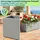 ethick Blumentopf Rechteckig 58 78 x 29 x 30 cm Beton-Grau