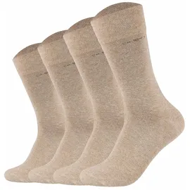 CAMANO Sneakersocken 4er Pack Beige 43-46