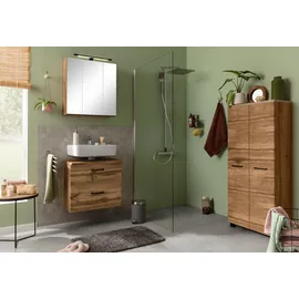 WELLTIME Waschbeckenunterschrank Trento 60 x 54 cm Braun