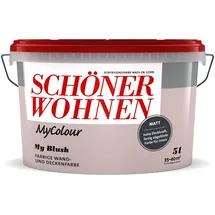 Schöner Wohnen MyColour Wandfarbe My Blush Rosa matt 5 l