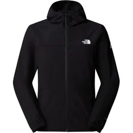 The North Face - Mountain Athletics Hooded Wind Jacket - Softshelljacke Gr XL schwarz