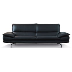 Calia Sofa dave - PRM 852 Leder Nero