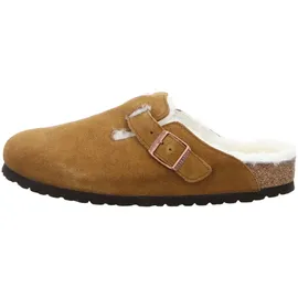 Birkenstock Boston Lammfell - mink - Braun