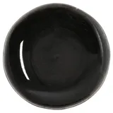 Mica decorations Frühstücksteller Tabo 21 cm schwarz 2er Set