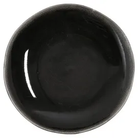 Mica decorations Frühstücksteller Tabo 21 cm schwarz 2er Set
