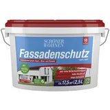 Schöner Wohnen FARBE Fassadenfarbe Weiß matt 2,5 l