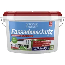 Schöner Wohnen FARBE Fassadenfarbe Weiß matt 2,5 l