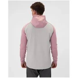 Jako Iconic Trainingsjacke mit Kapuze 851 soft grey/dusky pink/anthra light L