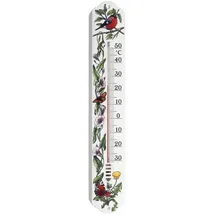 TFA Dostmann Analoges Innen-Außen-Thermometer Thermometer Weiß, Grün 12.3040.21