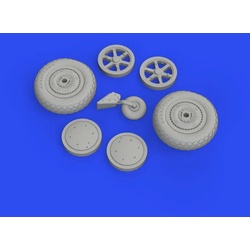 Eduard SBD-5 wheels for ACCURATE MINIATURES/REVELL