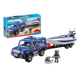Playmobil City Action Polizei-Truck mit Speedboot 5187