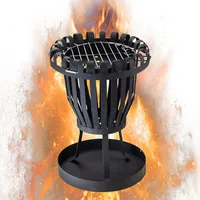 DEMA Feuerkorb Feuerschale Lagerfeuer Gartenfeuer Feuerstelle Grillrost Grill Garten