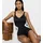 Triumph Badeanzug Damen Schwarz/Weiß 38 Cup C