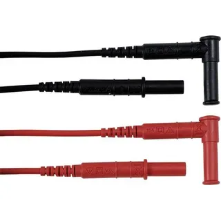CHAUVIN ARNOUX Messleitungs-Set 4 mm Sicherheits-Stecker 4 mm Sicherheits-Buchse 1.5 m Rot, Schwarz 1 Set