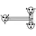 Omnitronic XLR Adapterkabel 1x XLR-Stecker 3 polig - 2x XLR-Buchse 1,5m (30225210)