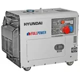Diesel Stromerzeuger Hyundai 6KW Full Power - AVR schallgedämpft Neu