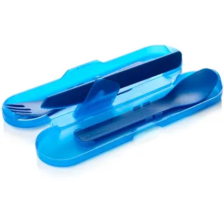 humangear Besteck GoBites Trio blau,