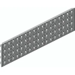 ELEMENT SYSTEM Stahl-Lochplatte Material STA weiß L.800mm B.200mm - 11400-00004
