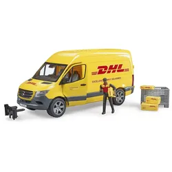 Bruder MB Sprinter DHL, Van, 4 Jahr(e), Acrylnitril-Butadien-Styrol (ABS), Gelb