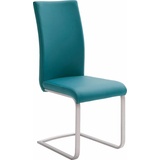 MCA Furniture Freischwinger »Paulo 1«, (Set), 4 St., Kunstleder, blau