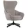 bene living Ohrensessel Marconia Polyester 74 x 109 x 80 cm Grau drehbar