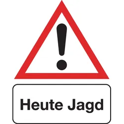 Absperrbanner Jagd