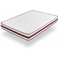 Moonia Matratze, Weiß, Rechteckig, 135x200 cm, Oeko-Tex®, Schlafzimmer, Matratzen