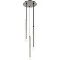 GLOBO RYAN 3-flg. 120 cm rund silber