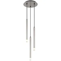 GLOBO RYAN 3-flg. 120 cm rund silber