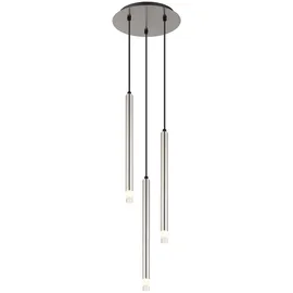 GLOBO RYAN 3-flg. 120 cm rund silber