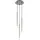 GLOBO RYAN 3-flg. 120 cm rund silber