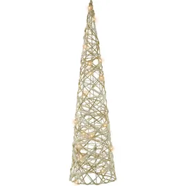 Beliani LED Deko TUELSO in Weiß/Beige | Gr.: onesize