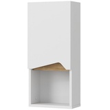 Vicco Hängeschrank Marelle, 30 x 67 cm mit Tür und offenem Fach