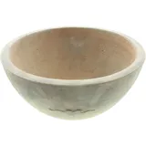 Frank Flechtwaren Pflanzschale, Blumenschale, Pflanzgefäß Herz Terracotta Ø 32 x 15 cm