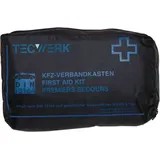 tecwerk KFZ Verbandtasche ultraTRAFFIC BAG B150xH70xT240ca.mm schwarz TECWERK