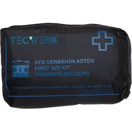 tecwerk KFZ Verbandtasche ultraTRAFFIC BAG B150xH70xT240ca.mm schwarz TECWERK
